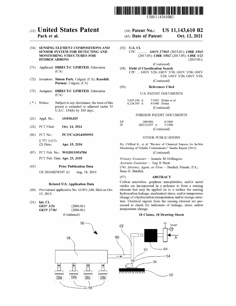 First page of US 11,143,610 B2