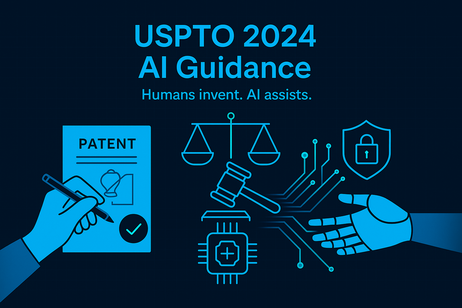 USPTO's 2024 AI Guidance: What Founders Need to Know About Patenting AI-Assisted Inventions